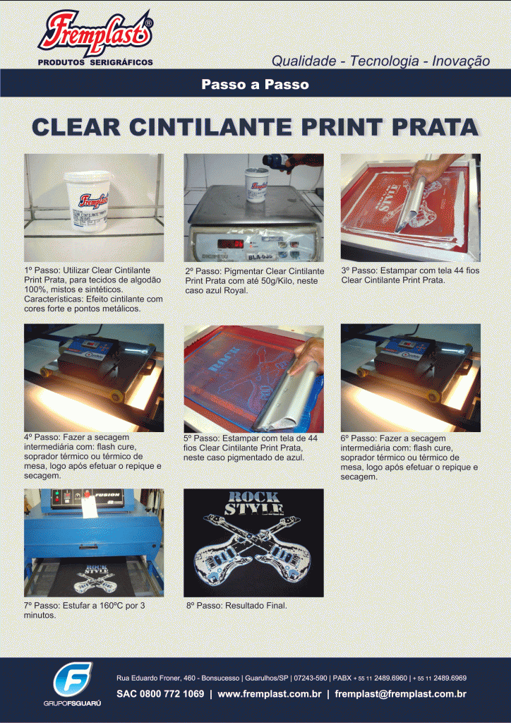 CLEAR CINTILANTE PRINT PRATA 724x1024 - Conheça passo a passo do produto CLEAR CINTILANTE PRINT PRATA