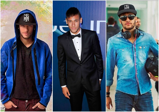 jogadores mais estilosos copa 2014 neymar jr - Os jogadores mais estilosos da copa