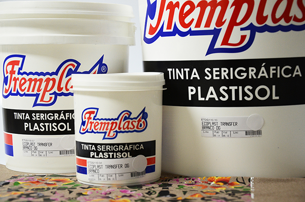 tinta fremplast plastisol - Ecoplast Transfer Branco DG